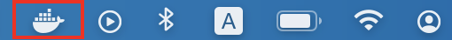 docker desktop status bar